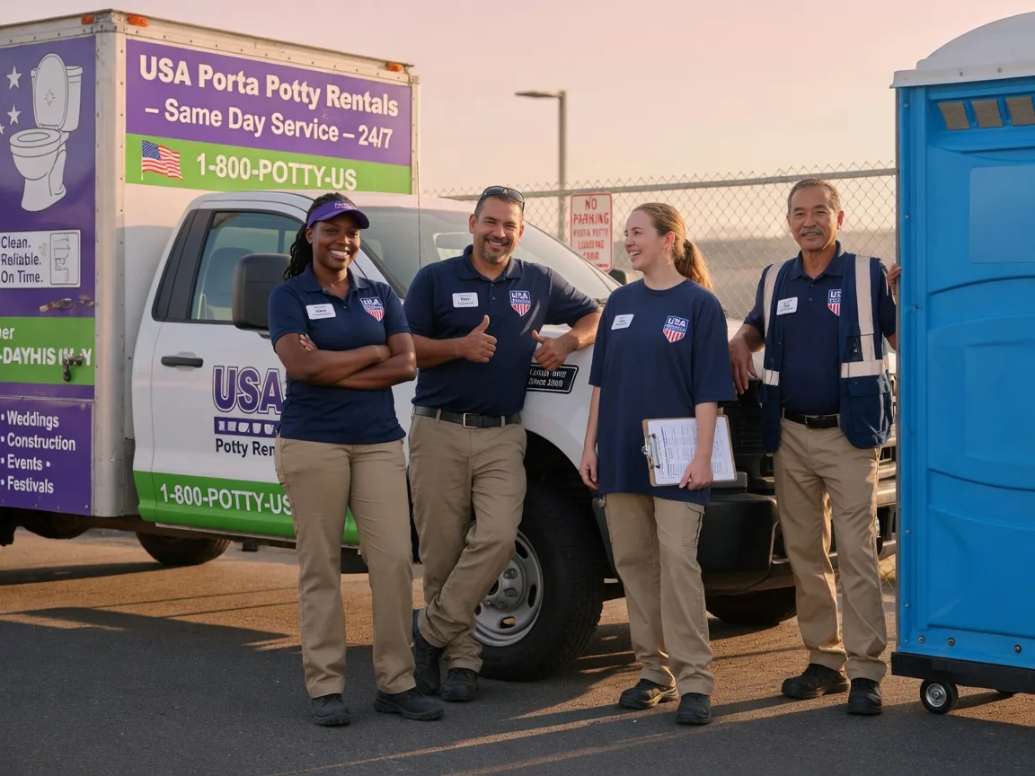 Porta Potty Rental company in Wolcottville, IN