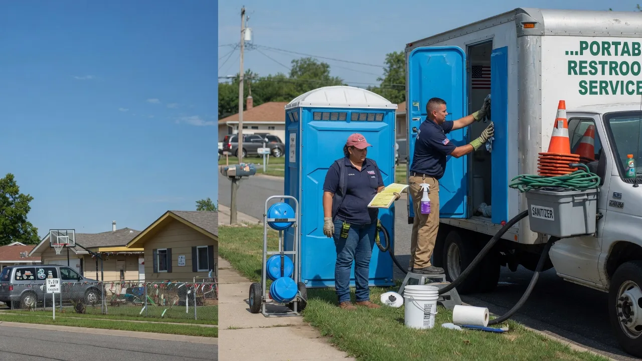 Portable Toilet Rental in Wolcottville, IN near me